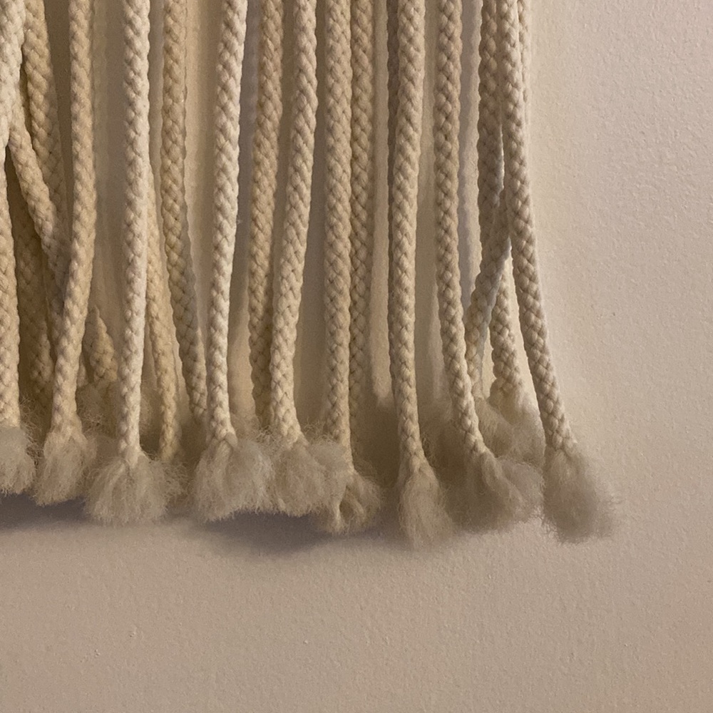 HANDMADE Large Macrame Hanging - Picture 3 of 3
